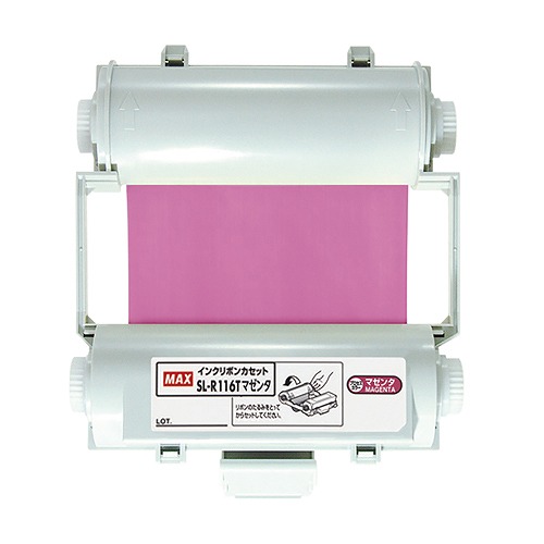 マックス ビーポップインクリボン マゼンタ SL-R116T(36118) pop ink ribbon