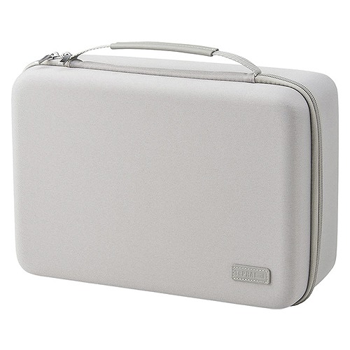 キングジム(Kingjim) テプラPRO用セミハード収納ケース グレー SR11B(48952) Semi hard storage case for Tepra