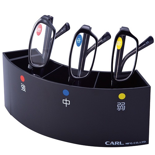 カール事務器(CARL) 老眼鏡照明ランプ書き割り 抗菌 EGS-02(43003)  reading glasses stand set