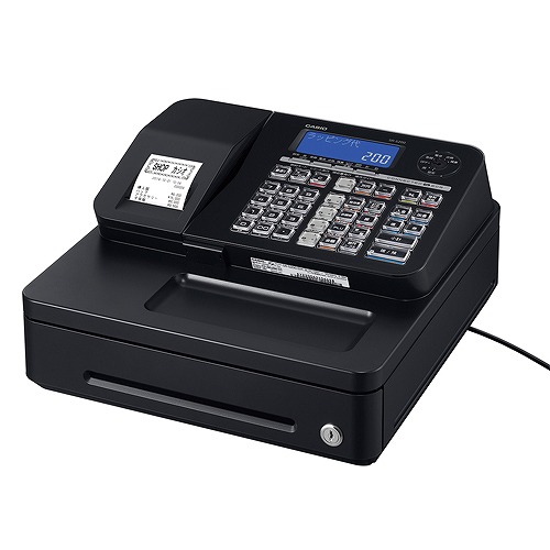 CASIO(カシオ) ブルレジ 黒 スタンダードモデル SR-S200-EX-BK(48870) Bull cashier