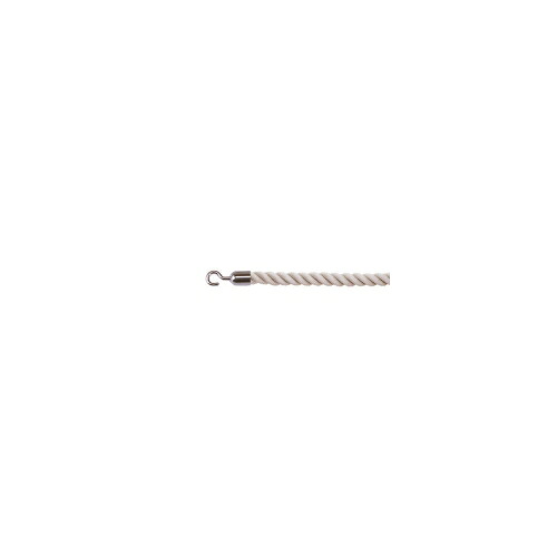 ジャケット冠 パーティションスタンド用索条 しろがね色 CR-なおなお書き120-SL(38669)  Rope for partition stand