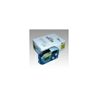 CASIO(カシオ) ネームランドエコテープ 黄/黒文字 18mm 入数：1箱(5個) XR-18YW-5P-E(21508) nameland eco tape