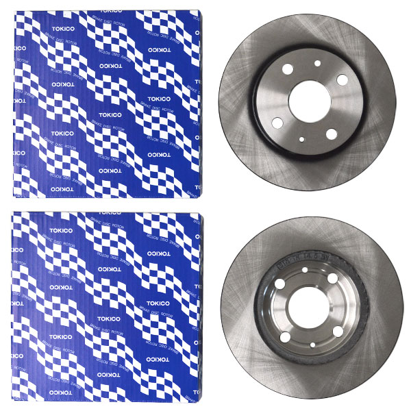 TOKICO ブレーキローター リア トヨタ アクア 入数：1セット(左右) Brake rotor