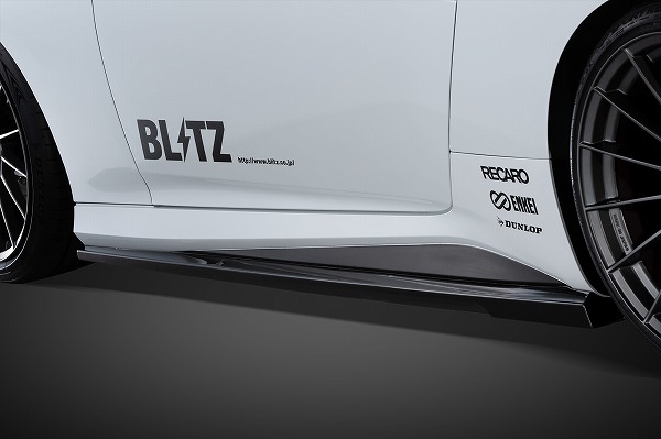 ブリッツ/BLITZ エアロスピードRコンセプト サイドスポイラー 日産 フェアレディZ RZ34 VR30DDTT 2022年04月~ 艶あり黒塗装 FRP 60444 Side spoiler|オートパーツエージェンシー