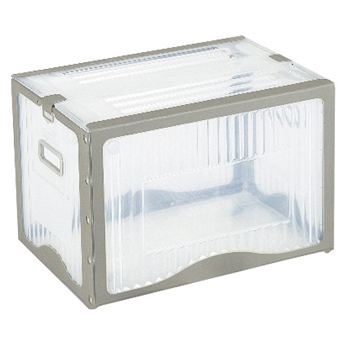 岐阜プラスチック工業 リスボックス 40B2 クリア/グレー (00876) squirrel box