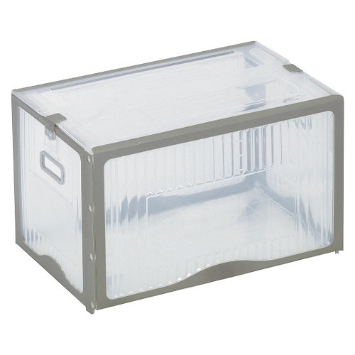 岐阜プラスチック工業 リスボックス 53B クリア/グレー (00877) squirrel box