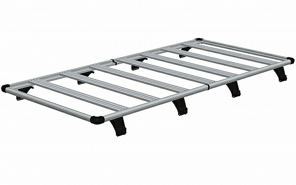TUFREQ(タフレック) Xシリーズ フラットラック トヨタ ハイエース TRH200 標準ルーフ 2004年08月~ XL441H Flat rack|オートパーツエージェンシー