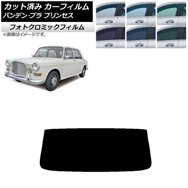 カーフィルム バンデン・プラ プリンセス 1975年～1978年 グリーン7520 リアガラス(1枚型) フォトクロミック AP-WFPM0418-R1 Car film