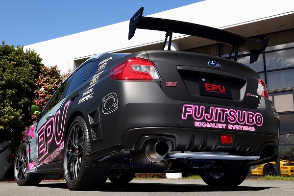 フジツボ(FUJITSUBO) EXH PERFORMANCE UNIT EXマニホールド＋スポーツキャタライザー＋マフラー トヨタ WRX 左側シングル出し ステンレス＋チタンモデル manifold sports catalyzer muffler