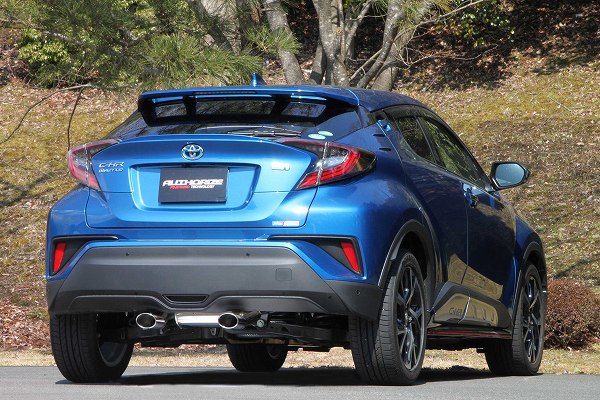 フジツボ(FUJITSUBO) A-S マフラー トヨタ C-HR 左右出し muffler|オートパーツエージェンシー