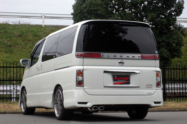フジツボ(FUJITSUBO) LSC マフラー 日産 エルグランド CBA-E51 VQ35DE ハイウェイスター専用 3.5 マイナー後 2WD 3500cc 2004年08月~2010年03月 360-17856 muffler|オートパーツエージェンシー