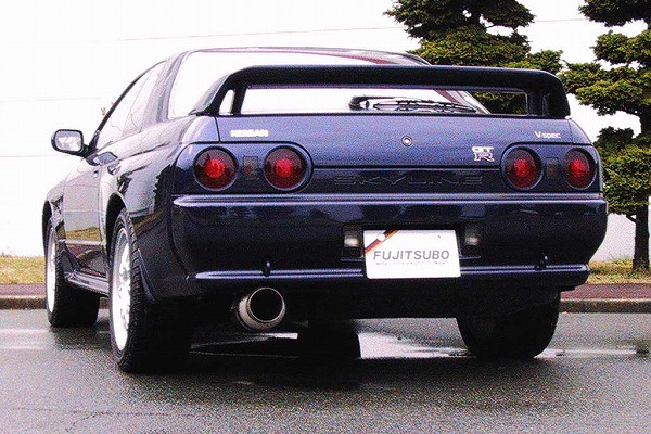フジツボ(FUJITSUBO) Super Ti マフラー 日産 スカイラインGT-R E-BNR32 RB26DETT 1989年08月～1995年01月 砲弾タイプ 480-15061 muffler