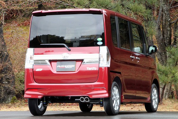 フジツボ(FUJITSUBO) A-K マフラー ダイハツ タント DBA-LA600S KF カスタム NA 2WD 2013年10月～2015年12月 740-71231 muffler