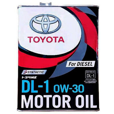 トヨタ純正ディーゼルオイル　DL-1 5W-30 TOYOTA【トヨタ純正／TACTI】キャッスル DL-1 5W-30 ディーゼル 20L
