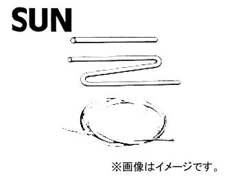 SUN/サン シリコンホース 6m/m 0273 入数：1m Silicon hose