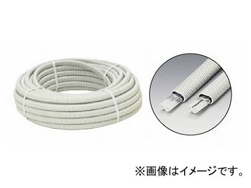 ミルキーホワイト Vo2 0710m E ミルキーホワイト ぺックスフレキ ダ円サヤ管ユニットタイプ 50m オート