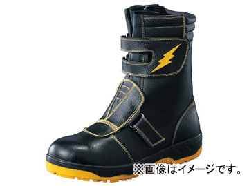 福山ゴム 安全靴 キャプテンプロセフティー ＃3 ブラック MEN'S Safety shoes captain processing