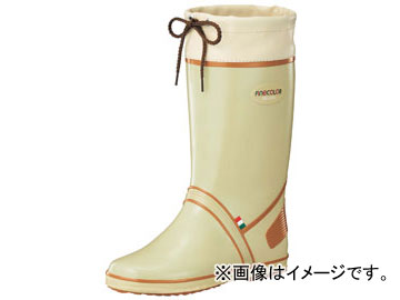 福山ゴム 作業用長靴 ファインカラーDX-1 ベージュ LEDY'S Work boots Fine color