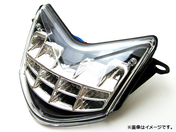 LEDテールライト カワサキ ZX6RR 636 ZX10R Z750S 2005年～2007年 クリアレンズ AP-TNTL007-CLEAR 2輪 tail light