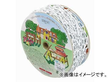 ニッサチェイン/NISSA CHAIN ビクター リール巻チェイン ファインカラー 白 30m巻 R-IV23E JAN：4968462143108 Victor reel winding｜オートパーツエージェンシー