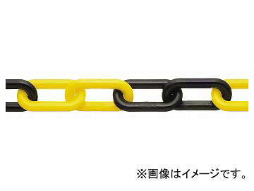 ニッサチェイン/NISSA CHAIN リンク リール巻チェイン プラスチック 黄/黒 15m巻 R-PW80 JAN：4968462178865 Link reel winding｜オートパーツエージェンシー