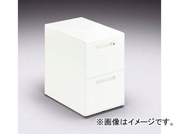 ナイキ NAIKI リンカー LINKER カスティーノ ワゴン 2段 クリアーホワイト CNKD046SYC-W 395×599×612mm