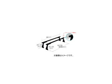 ロッキー ルーフキャリア SGRシリーズ 長尺物用タイプ 雨ドイ挟み込みタイプ SGR-11 ダイハツ DAIHATSU デルタトラック 標準キャブ 〜H11.5