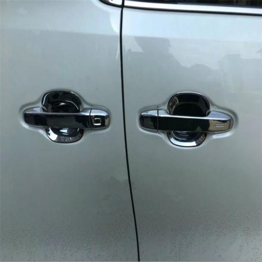 車用メッキパーツ カー オートカバースタイリング トヨタ アルファード ヴェルファイア2015 2016 ABS クローム外装 ドアカップボウルハンドルステッカートリム 4ピース 4ピース AL-AA-0244 AL Car plating parts