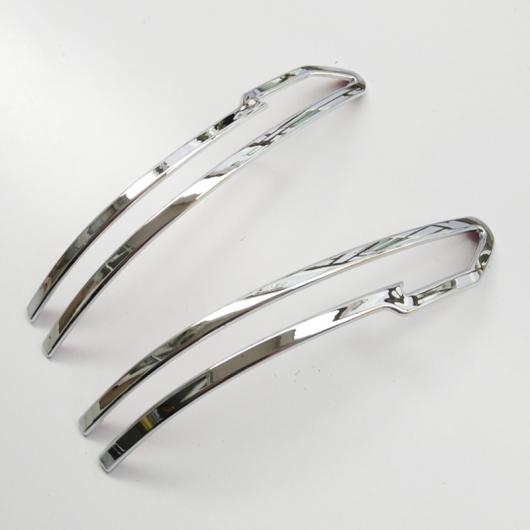車用メッキパーツ クロームミラーカバーアクセサリーミラーカバー パーツ 日産 ナバラNP300 2015 2016 AL-AA-0327 AL Car plating parts