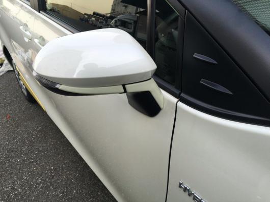 車用メッキパーツ オート バックミラー トリム サイドミラーステッカー トヨタ シエンタ 2015 ABS クロム 2ピース ロット AL-AA-0443 AL Car plating parts｜オートパーツエージェンシー2号店