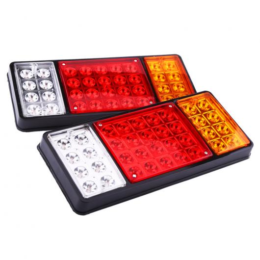 車用メッキパーツ 1ペア12ボルト36 テール ブレーキ ライト LED リアブレーキランプ ストップ ターンインジケータ カー トラック トレーラー AL-AA-0983 AL Car plating parts