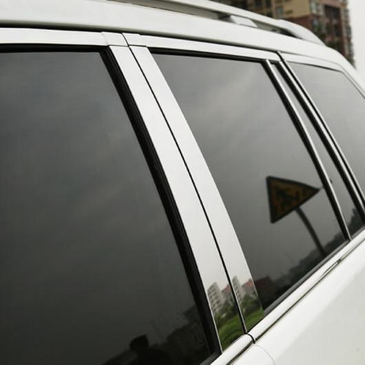 車用メッキパーツ トヨタ プラドFJ150 2010 2011 2012 2013 2014 2015 2016ステンレス スチール ウインドウ ピラー カースタイリングオートアクセサリートリム10ピース AL-AA-1124 AL Car plating parts｜オートパーツエージェンシー2号店