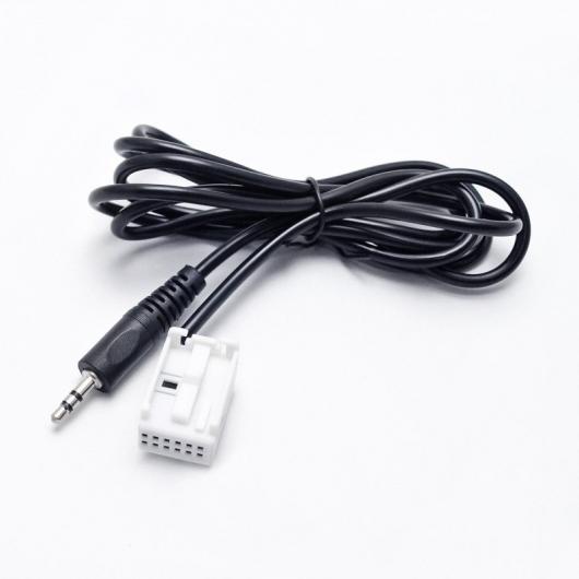 車用ケーブル プラグ AUX アダプタ 3.5 mm コネクタ ベンツ SLK R171 SL R230 オーディオ メディア ケーブル データ線 AL-AA-6702 AL Car cable｜オートパーツエージェンシー2号店