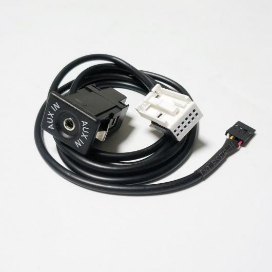 車用ケーブル AUX IN 3.5mm オーディオ ソケットポート メルセデス・ベンツ W169 W203 W209 W251 12ピン CD チェンジャーソケット AL-AA-6740 AL Car cable|オートパーツエージェンシー2号店