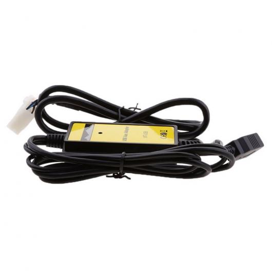 車用ケーブル 12-24V オーディオ ラジオ3.5mmAUXイン MP3 プレーヤー USB インタフェース アダプタ リプレースメント 5+7ピン トヨタ 4 4ランナー レクサス AL-AA-6891 AL Car cable｜オートパーツエージェンシー2号店