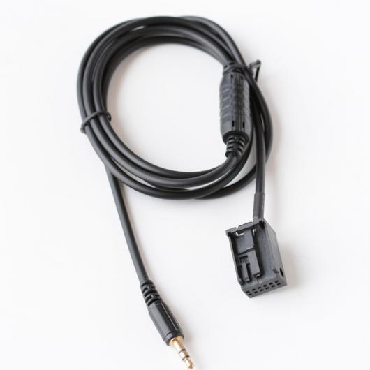 車用ケーブル 3.5mm オーディオ AUX ケーブル 入力 BMW E85 E83 X3 Z4 iPhone As show AL-AA-7234 AL Car cable