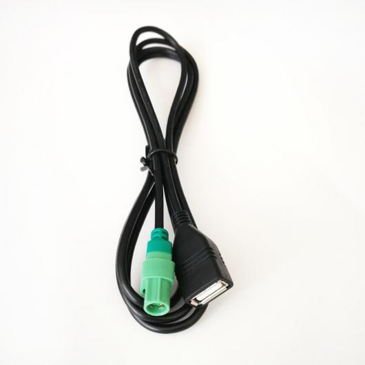 車用ケーブル 1ピース USB アダプタ オーディオ ケーブル 1ピース FAKRAアンテナ アダプタ BMWシリーズ3シリーズZ X5 X6 only usb cable AL-AA-7129 AL Car