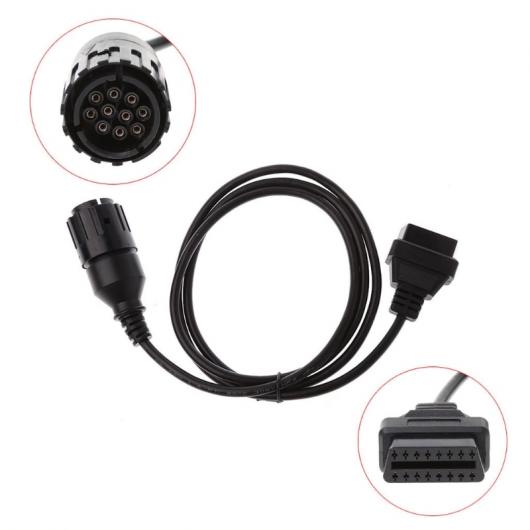 車用ケーブル 10ピン 16ピン OBD2 診断 ケーブル アダプタ BMW ICOM D オートバイ AL-AA-7798 AL Car cable