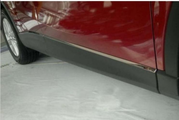 車用メッキパーツ ステンレス スチール ドアサイドモール クローム マツダ CX5 CX-5 2012 2013 AL-AA-7976 AL Car plating parts