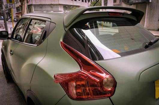未塗装 ABS テールウィング ルーフバイザー リアスポイラー リップ 日産 ジューク ハッチバック AL-AA-8081 AL Roof visor spoiler