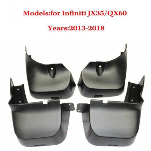 フロントリア ABS プラスチック フェンダー マッドガード 泥除け インフィニティ Q70L Q70 QX30 QX50 QX60 QX70 Q40 Q50 [4] カラー5 AL-AA-8704 AL Madguard for car