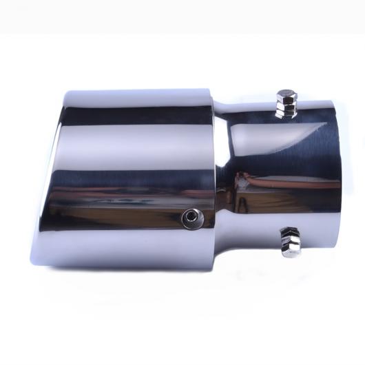 汎用マフラーチップ マフラーカッター ステンレス スチール エキゾースト パイプ テール デュアル AL-AA-9232 AL Car plating parts