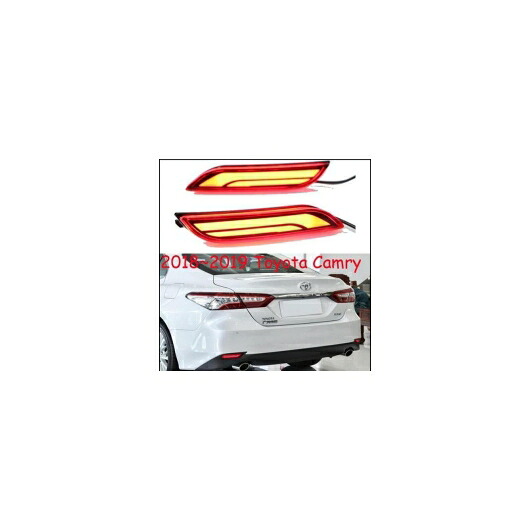 カムリ 2018 2019 多機能 LED テールライト リアフォグランプ DRL バルブ ブレーキライトリフレクター Toyota camry 2018 to 2019year AL-AA-9381 AL Car light