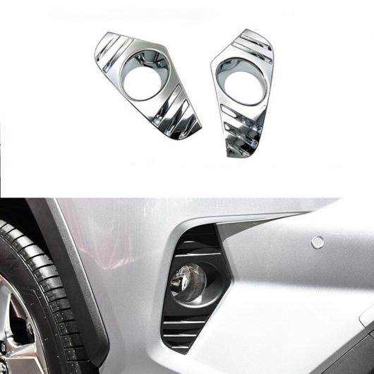 ABS クローム フロント フォグランプ カバー トリム トヨタ RAV4 2019 XA50 AL-AA-9463 AL Car plating parts