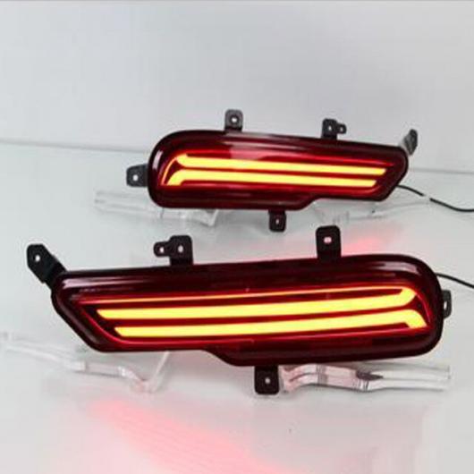 LED リア ライト + ブレーキ バンパー ビュイック ENビジョン 2014-2017 レッド AL-BB-0401 AL Car light｜オートパーツエージェンシー2号店