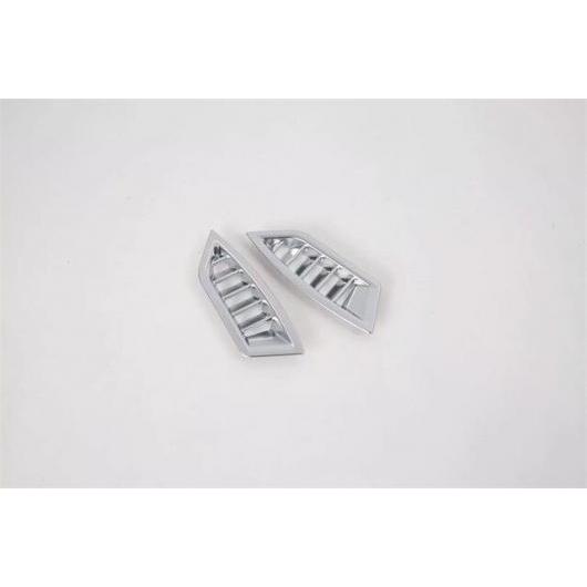 スバル フォレスター SK 2019 2020 ABS マット フロント アッパーエアベントアウトレット カバー シルバー AL-BB-0559 AL Car plating parts