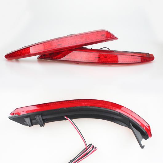 LED リフレクター ストップ ブレーキ ライト フォグ ランプ 日産 シルフィ ブルーバード バック バンパー レッド AL-BB-0402 AL Car light