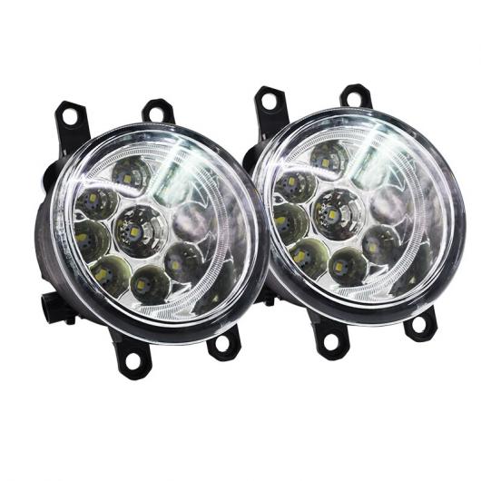 トヨタ カローラ サルーン ・ ヴァーソ 2×H8 H11LED 左 + 右フォグライト デイタイム ランニングライト DRL ホワイト～イエロー AL-BB-1187 AL Car light