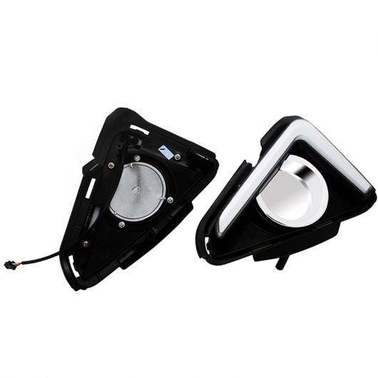 起亜 防水 LED デイタイムランニングライト DRL トヨタ RAV4 2016 2017 2018 シグナル 光 White with Yellow AL-BB-1206 AL Car light 15,908円
