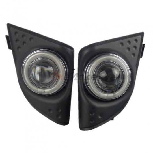 アキュラTSX 2009-2014 COBエンジェル・アイズ DRL フォグ ランプライト デイタイム ランニングライト H11 55W ハロゲン バルブ 選べる5バリエーション Ice Blue～Purple AL-BB-1281 AL Car plating parts